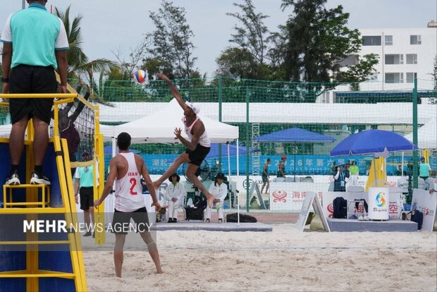 تیم ملی والیبال ساحلی ب ایران صعود کرد