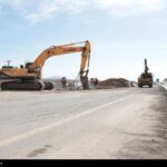 خسارت سنگین حمله آمریکایی ـ صهیونی به آزادراه کرمانشاه ـ بیستون ـ حمیل