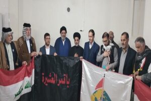دیدار جمعی از موکب داران کشور عراق با خانواده شهیدان «سفیدپری»