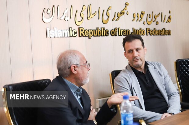 دیدار سرپرست فدراسیون ناشنوایان با رئیس فدراسیون جودو