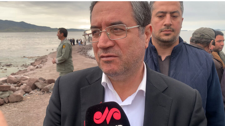 رحمانی: حجم آب و وسعت دریاچه ارومیه ۵ برابر افزایش یافت