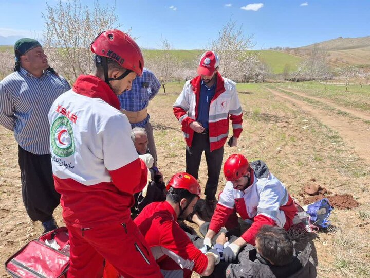 سقوط ۲ نفر در ارتفاعات روستای «کوشکی» بروجرد