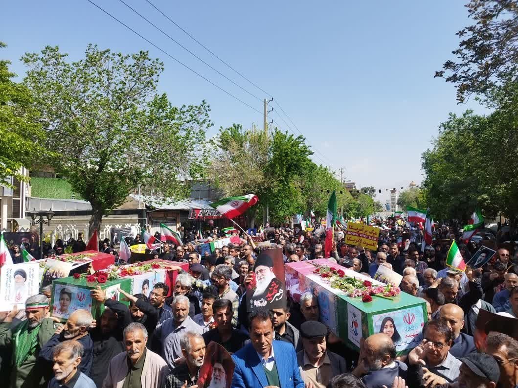 شیراز در سوگ یک خانواده شهید 5 نفره/ وداعی که شهر را به گریه نشاند اخبار شیراز , اخبار استان فارس ,
