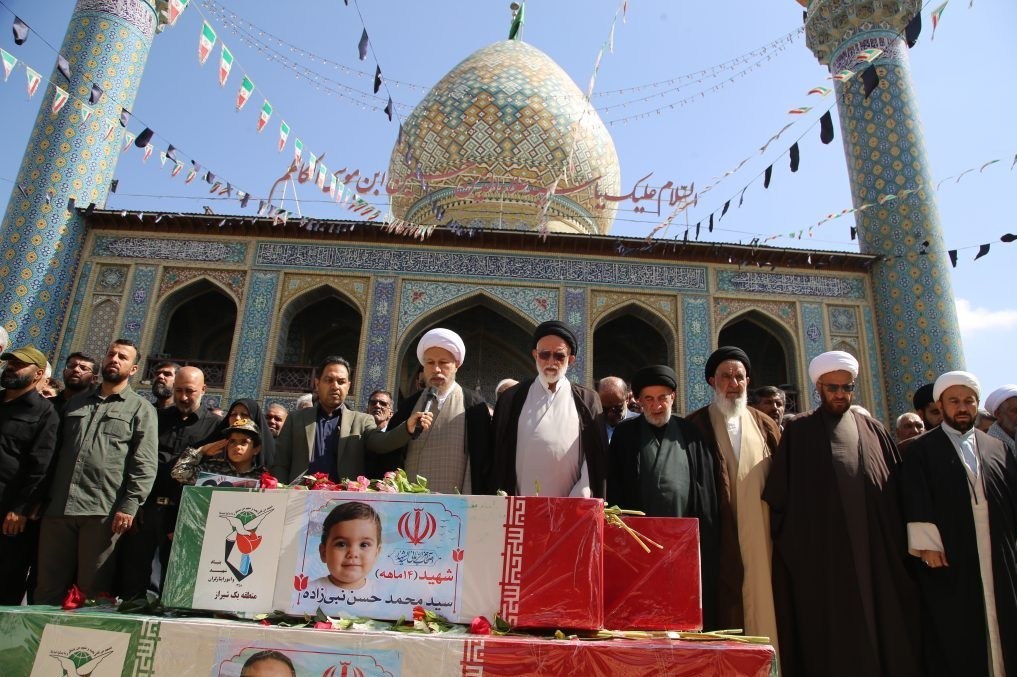 شیراز در سوگ یک خانواده شهید 5 نفره/ وداعی که شهر را به گریه نشاند اخبار شیراز , اخبار استان فارس ,