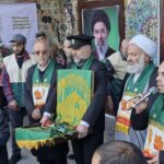 لاهیجان معطر به حضور خادمان رضوی شد