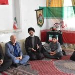 مسئولان بنیاد شهید با خانواده شهیدان «دالوند» و «سالاروند» دیدار کردند