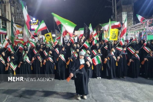 مشق عشق به وطن در خیابان های دزفول؛ مقاومت همچنان باقیست