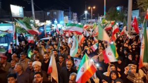 موج حضور باشکوه مردم ولایتمدار نکا در میدان