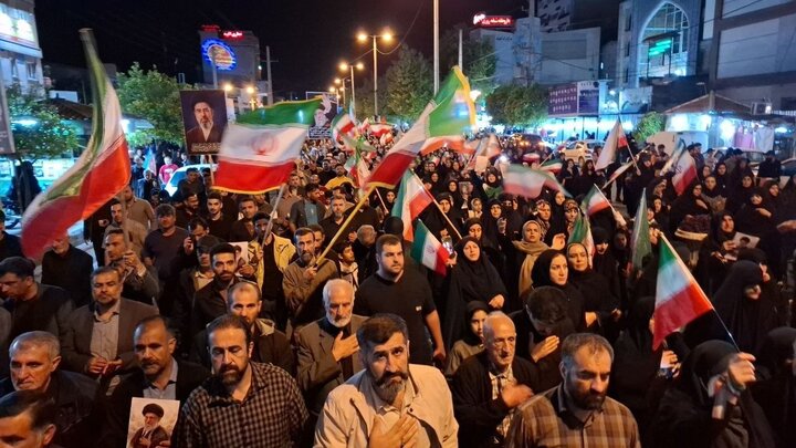 میثاق دوباره مردم نکا در خیابان