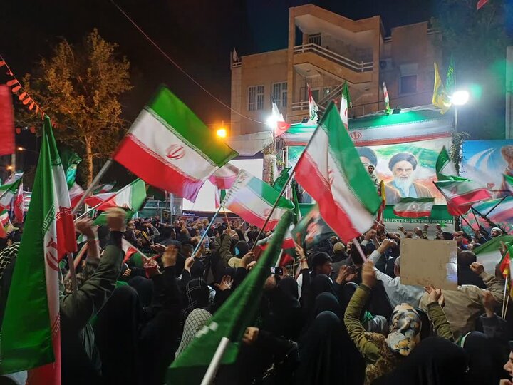 نمایش اقتدار مردمی در قلب مینودشت