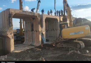 هر 6 نقطه ریلی ‌حملات آمریکایی ـ صهیونی ترمیم شد + تصاویر