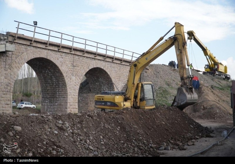 هر 6 نقطه ریلی ‌حملات آمریکایی ـ صهیونی ترمیم شد + تصاویر