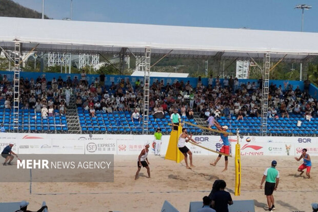 پایان کار تیم ملی والیبال ساحلی «الف» با شکست برابر عمان