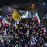 پنجاه‌وهفتمین شب حضور مردم بندرگز؛ اجتماع پرشور در قلب شهر