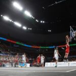 پیروزی تیم ملی بسکتبال سه نفره ایران در اولین بازی