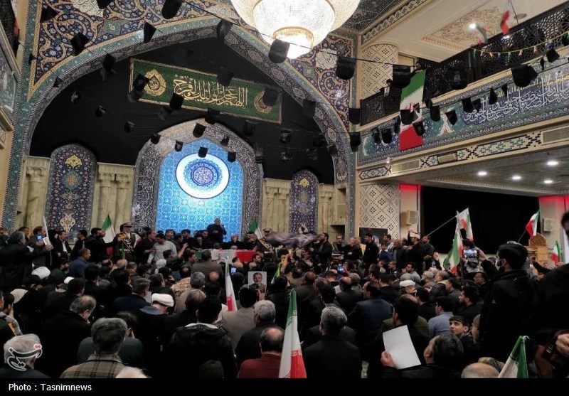 پیکر مطهر سپهبد شهید سید عبدالرحیم موسوی وارد قم شد