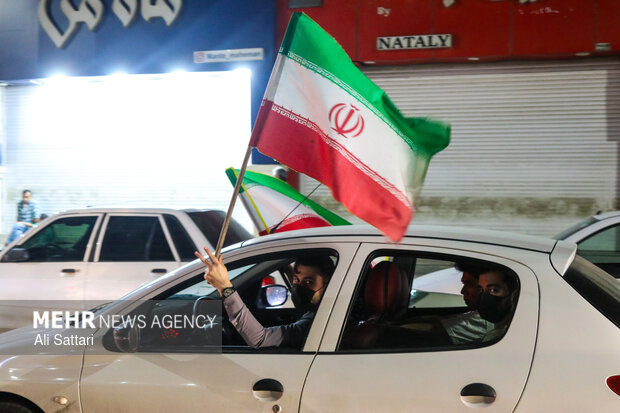 کاروان خودرویی مردم ناصرآباد و شهرک دانش قزوین