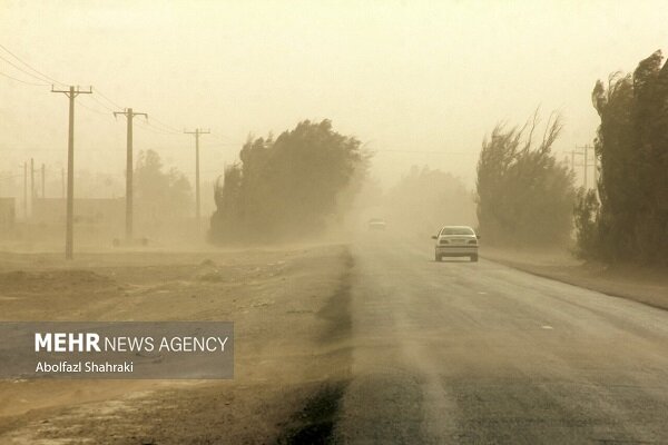 گرد و خاک مهمان مرز شرقی؛ افزایش نسبی دما