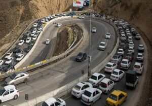 ترافیک نیمه‌سنگین در جاده‌های مازندران