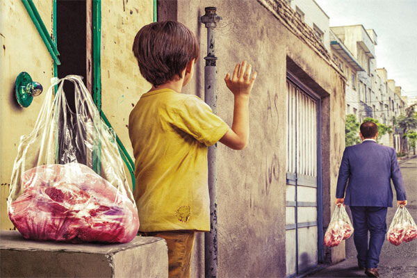 ذبح ۱۰ رأس دام و توزیع گوشت قربانی بین ۵۰۰ خانوار مددجویان خداآفرین