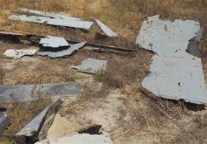 لاشه پهپاد جاسوسی اسرائیل در هرمزگان کشف شد