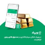 در ویپاد، امکان سرمایه‌گذاری در صندوق طلای ریتون فراهم شد