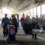 ببینید| وداع زائران با کربلا/ اشک‌هایی که پشت مرز مهران جا ماند