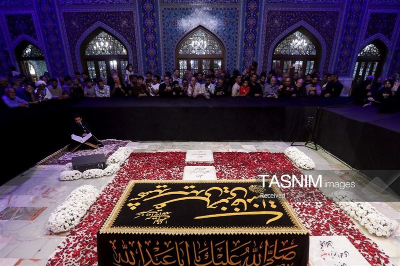 200 روز دلتنگی، نجواهایی در بهشت دارالذکر ... امام شهید , تشییع رهبر شهید , شهید امام خامنه ای (ره) , خراسان رضوی , مشهد مقدس , اخبار مشهد , حرم امام رضا(ع) , امام رضا (ع) , شهادت , رهبر انقلاب ,