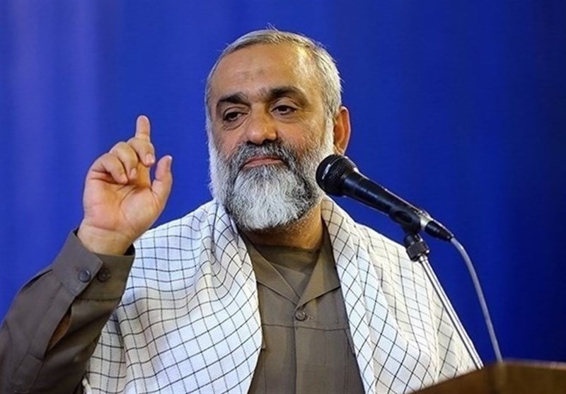 واکنش سردار نقدی به تهدیدات ترامپ/ طومار آمریکا را درهم می‌پیچیم